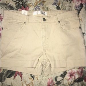 Beige Shorts